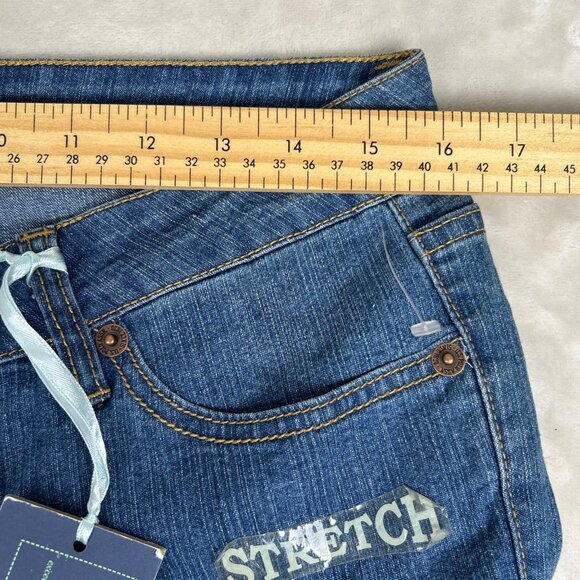 US Polo Assn Low Rise Slim Straight Womens Stretch Jeans, Size 32/33 - Picture 8 of 13